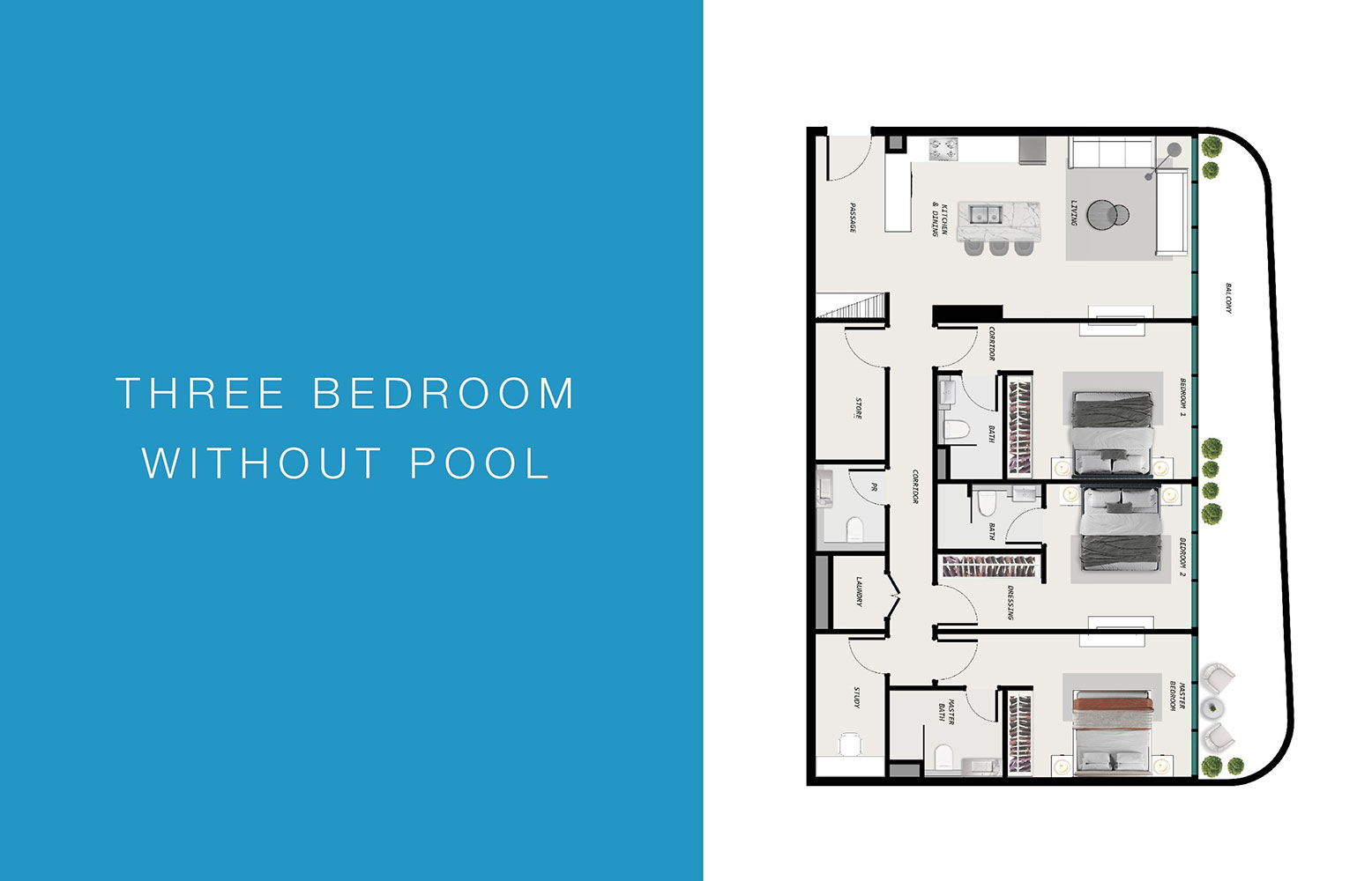 2 Bedroom