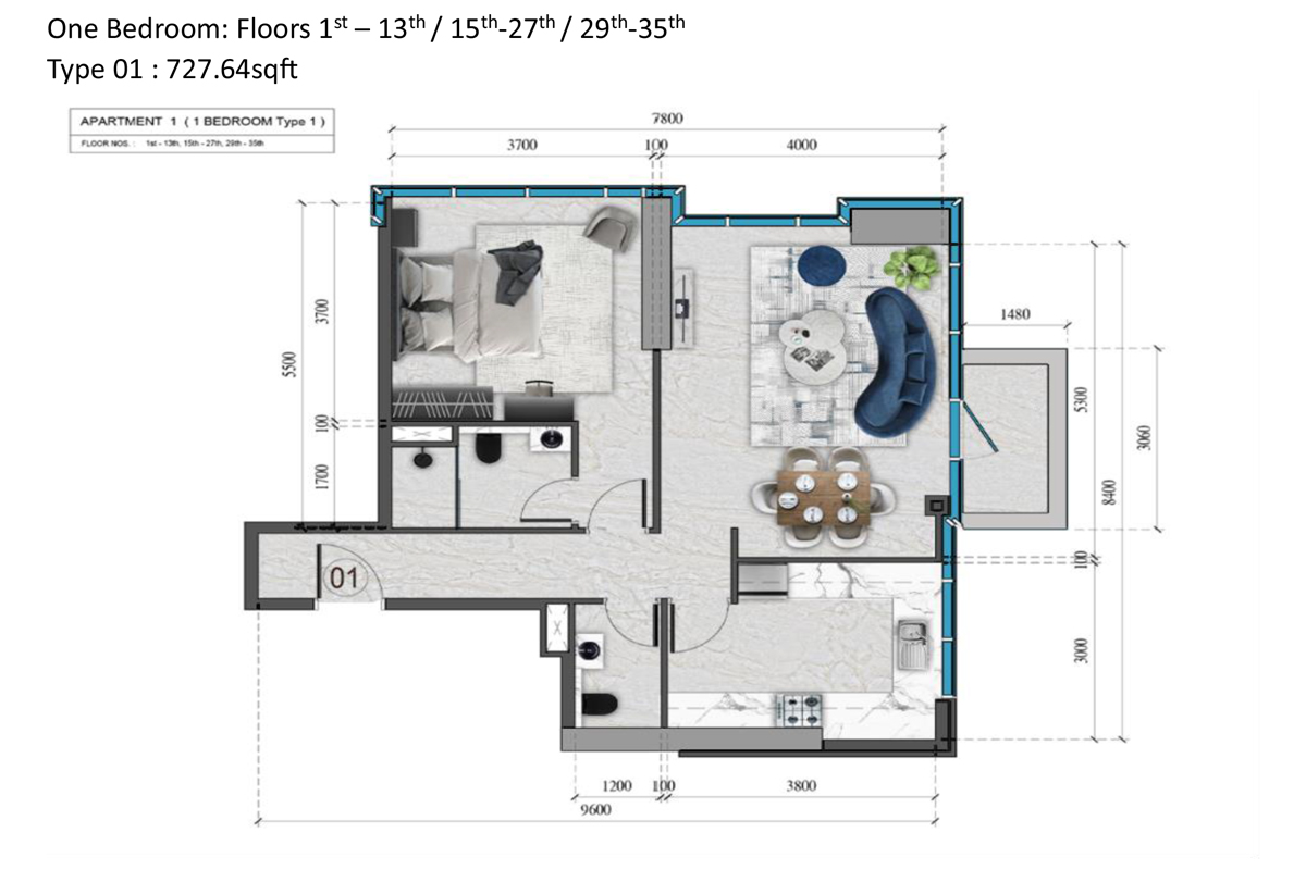 2 Bedroom