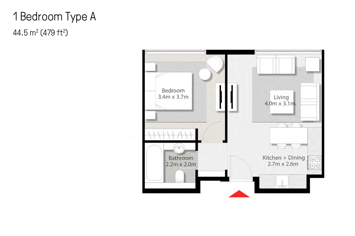 2 Bedroom