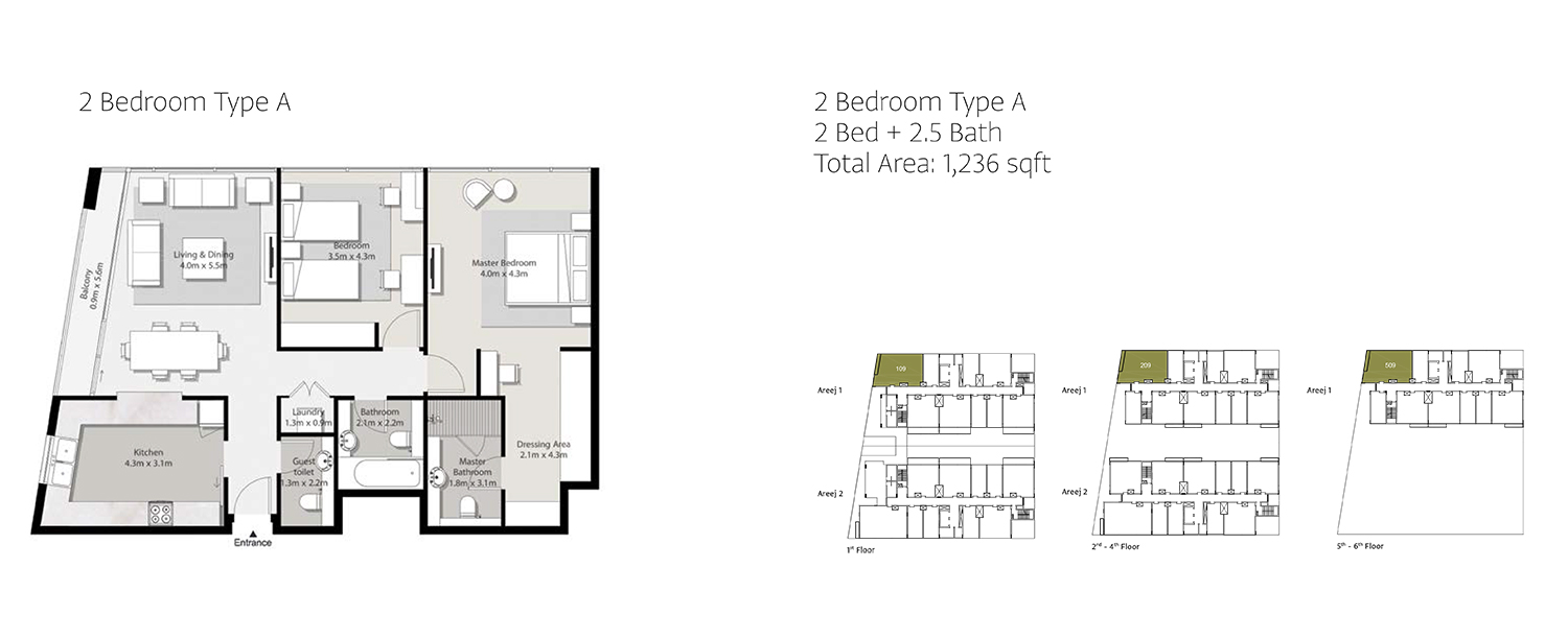 2 Bedroom