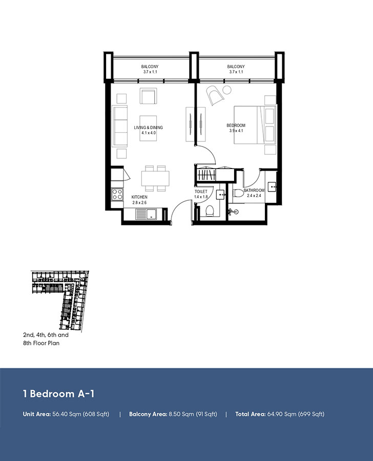 1 Bedroom