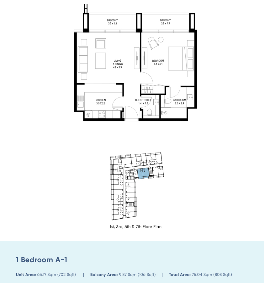 1 Bedroom