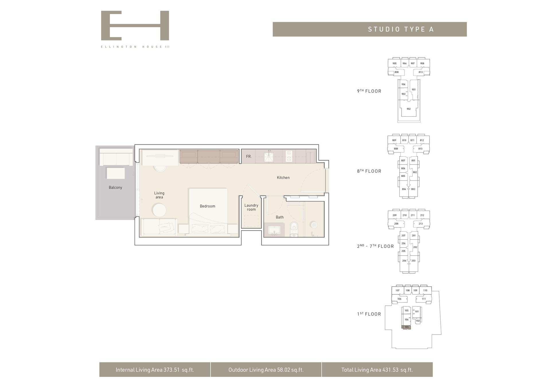 1 Bedroom