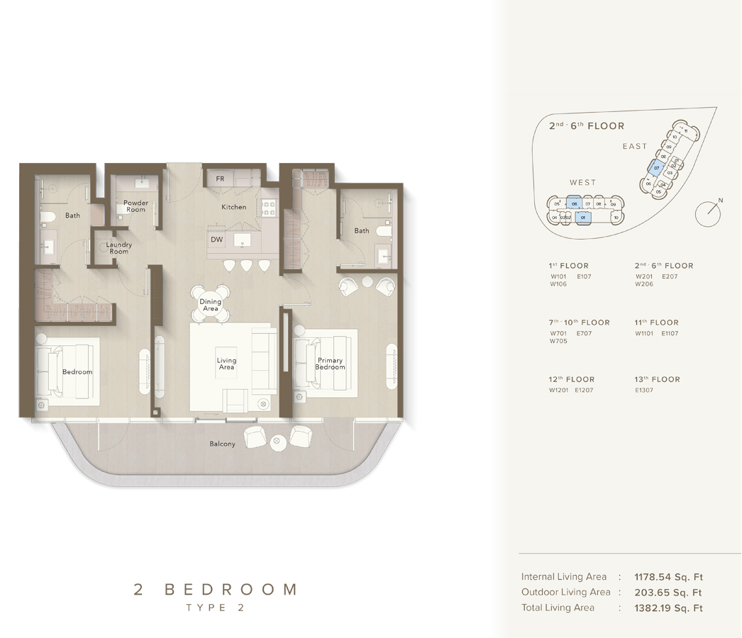 2 Bedroom