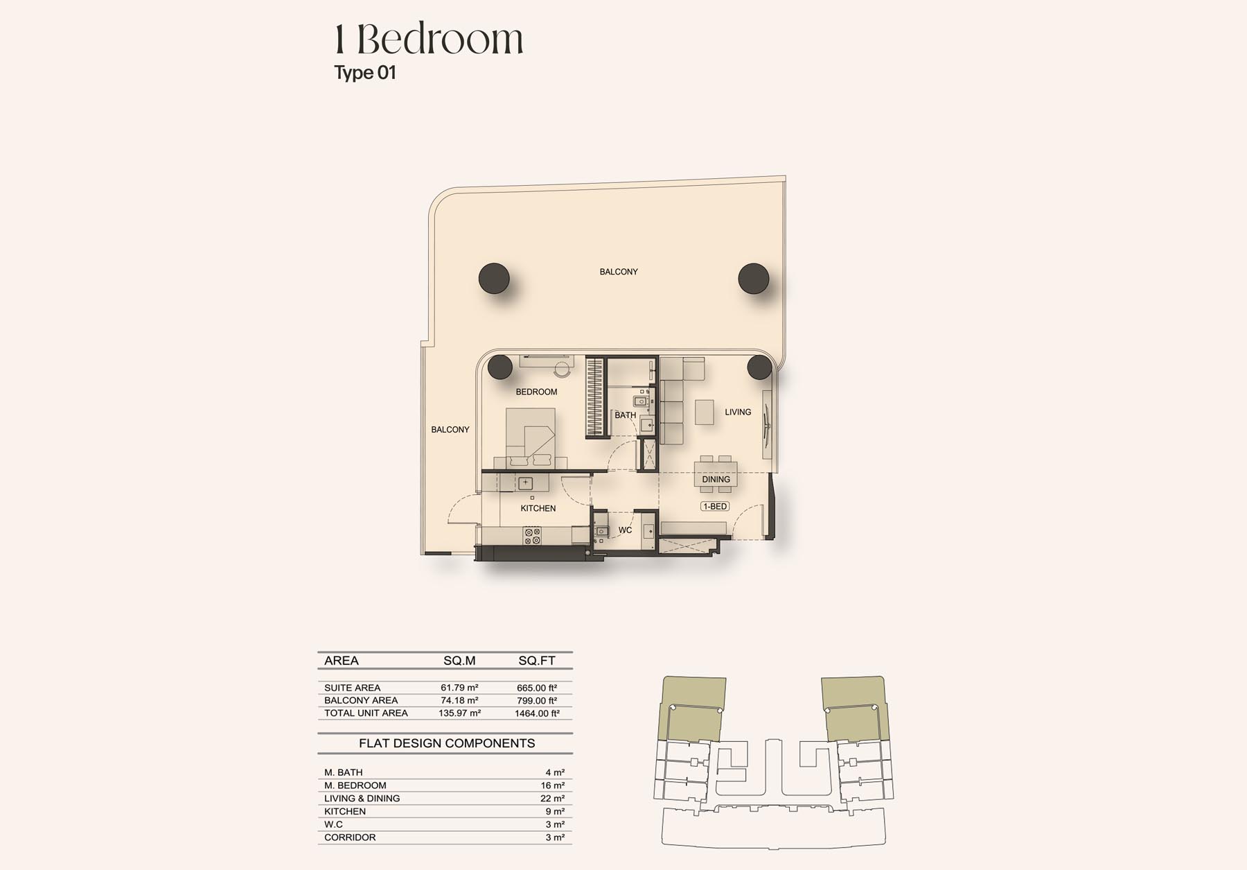 1 Bedroom