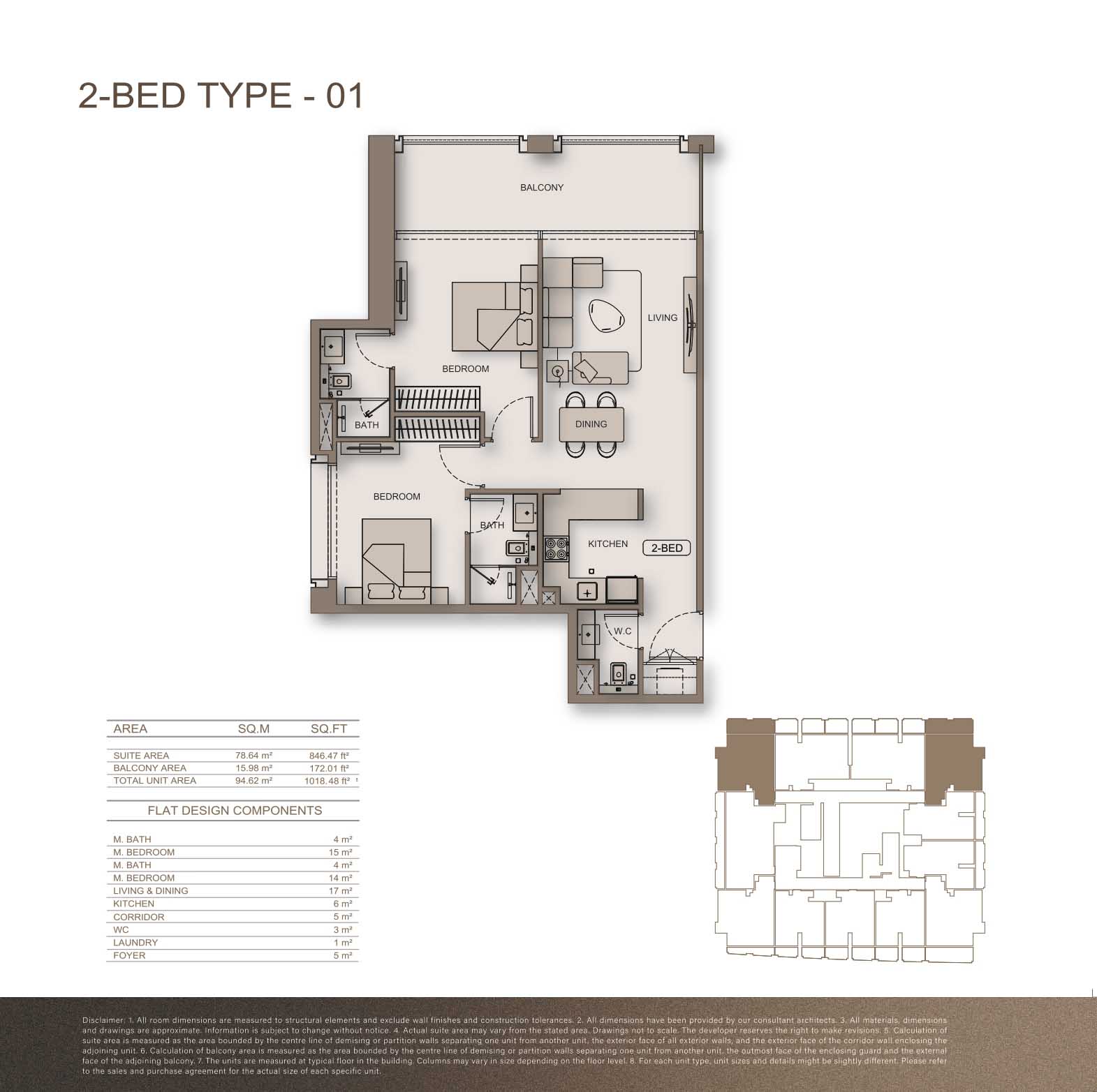 2 Bedroom
