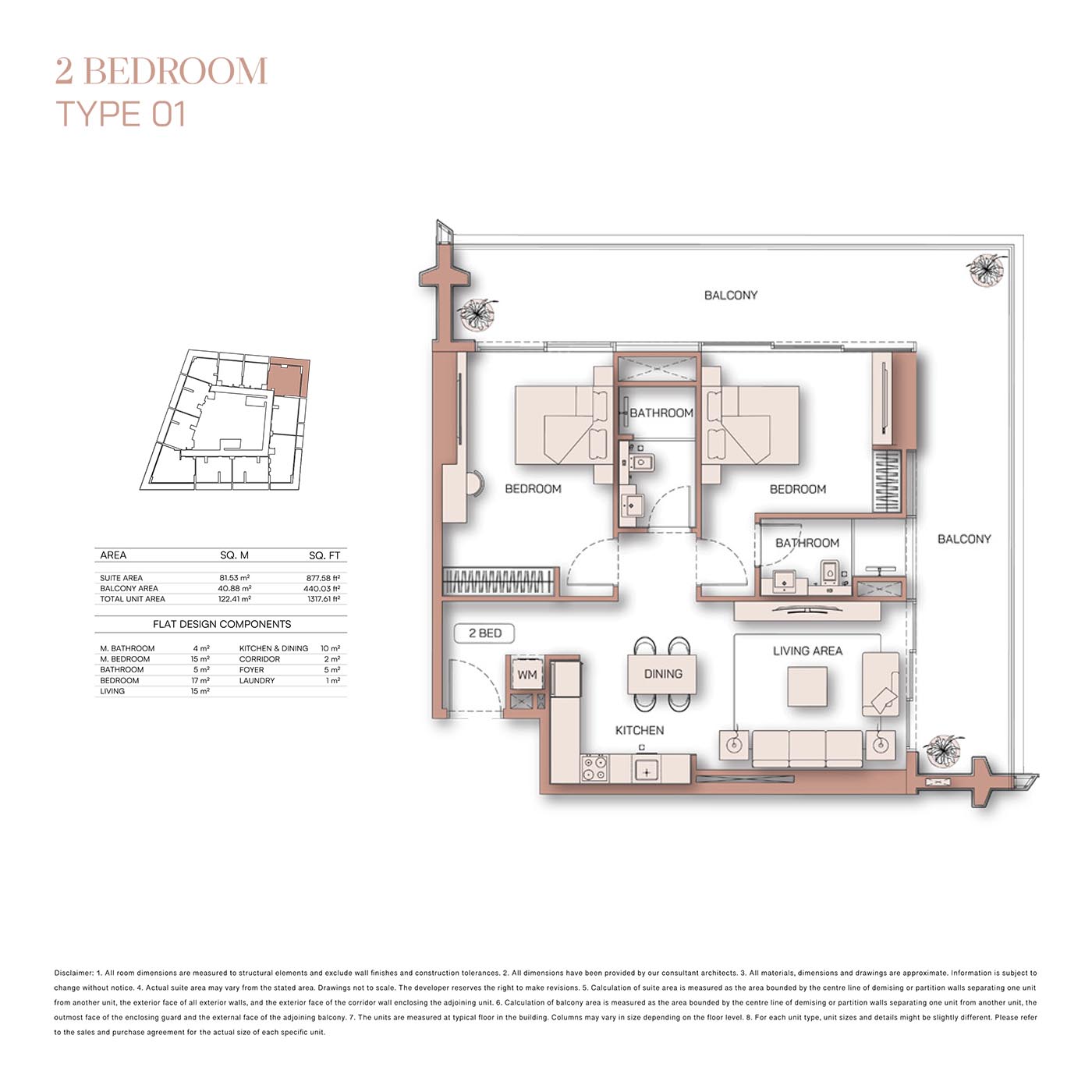 2 Bedroom