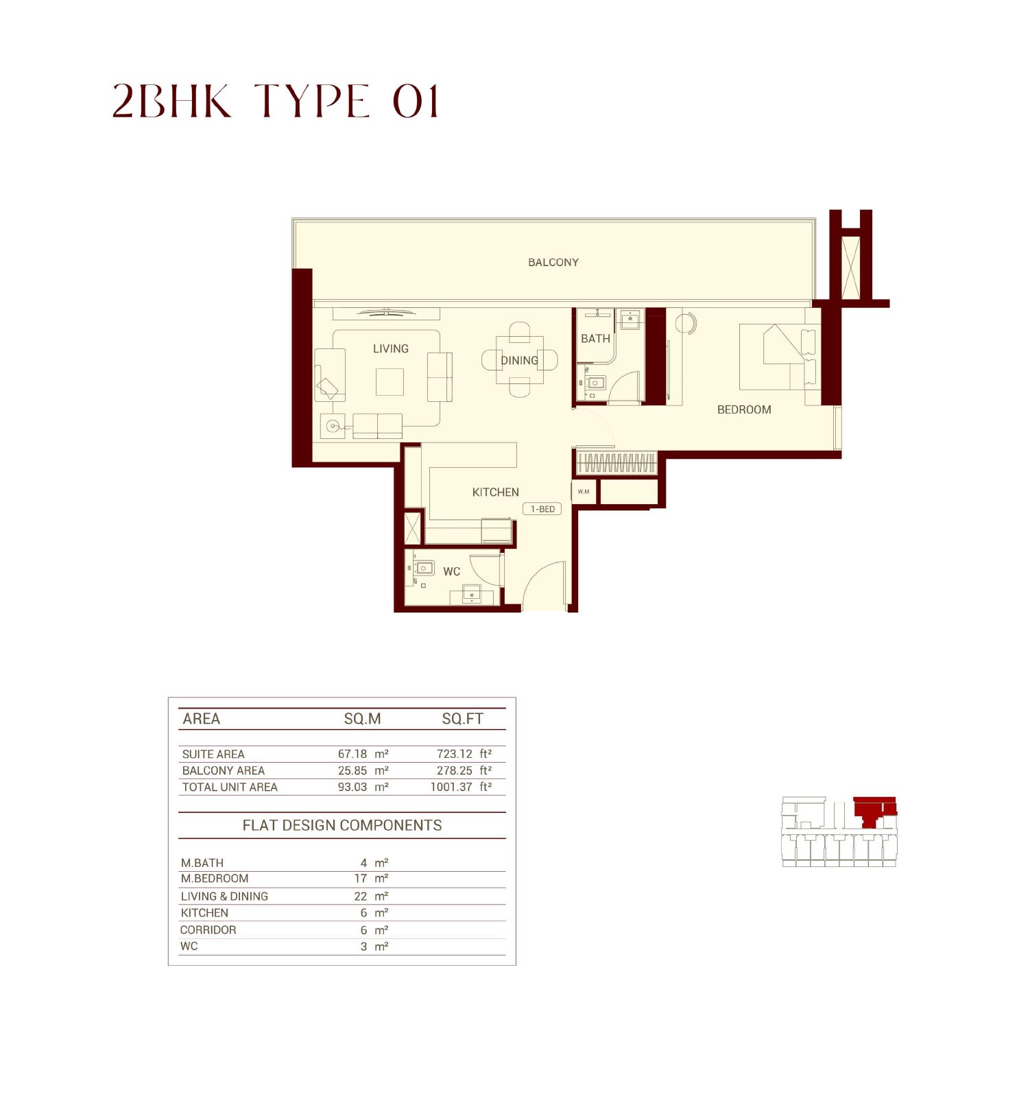 2 Bedroom