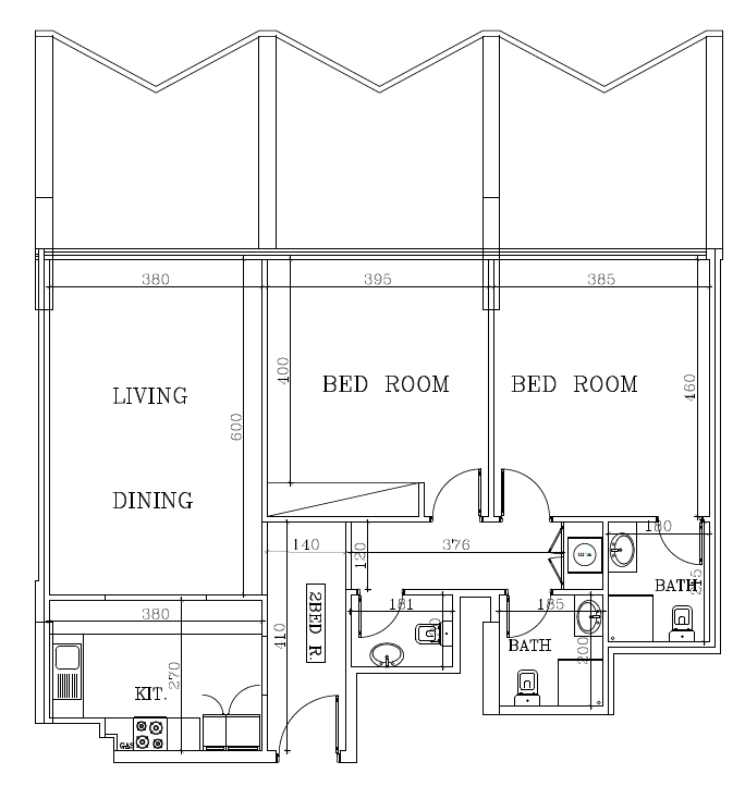 2 Bedroom