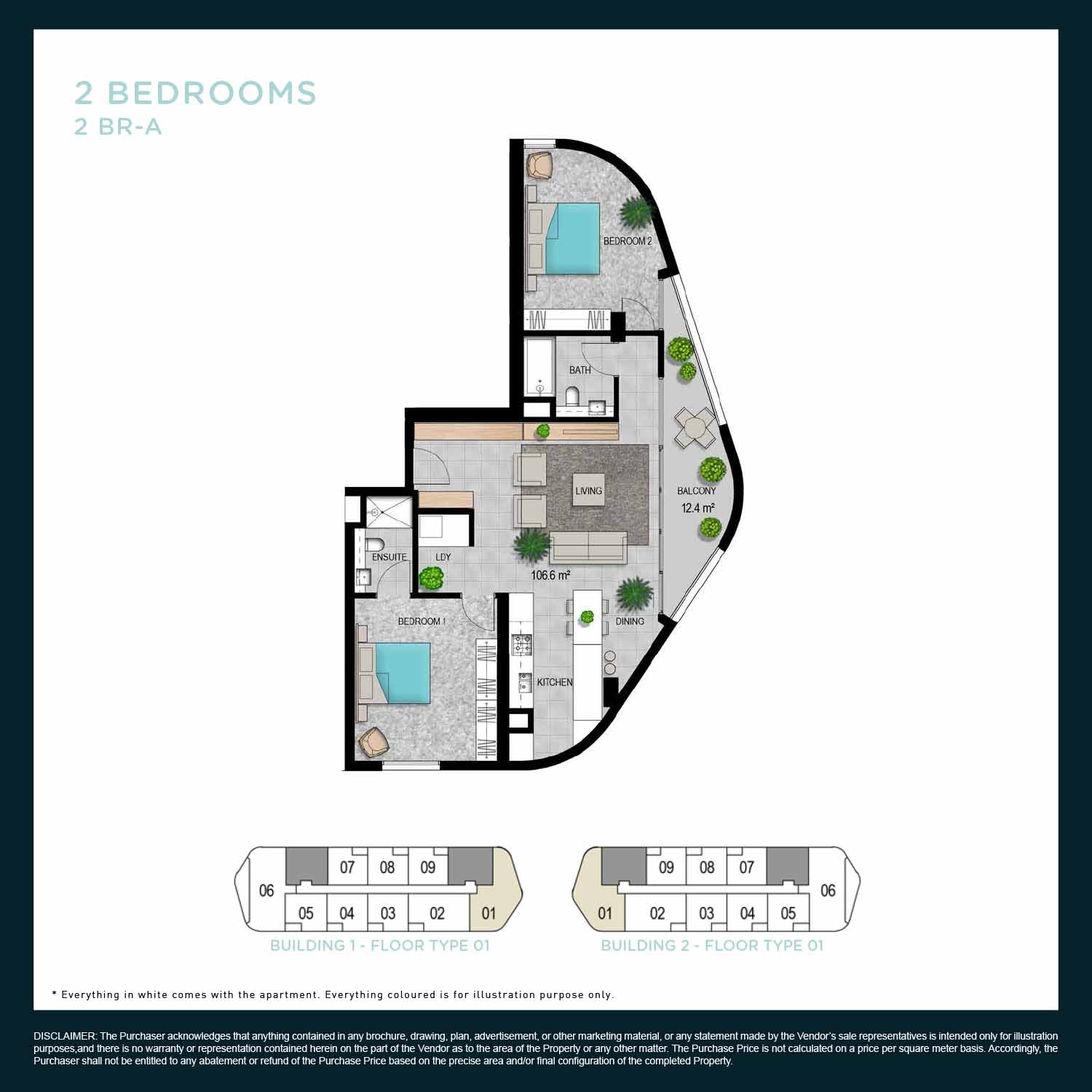 2 Bedroom