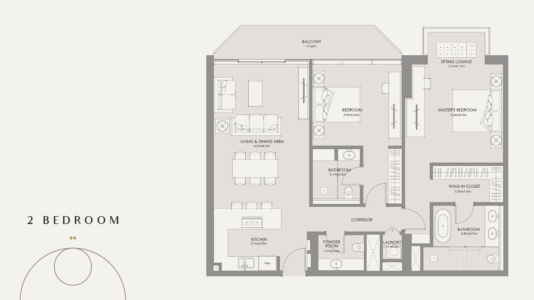 2 Bedroom