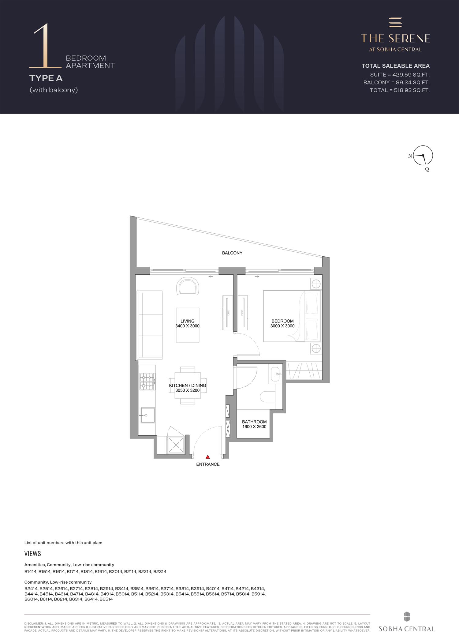 1 Bedroom