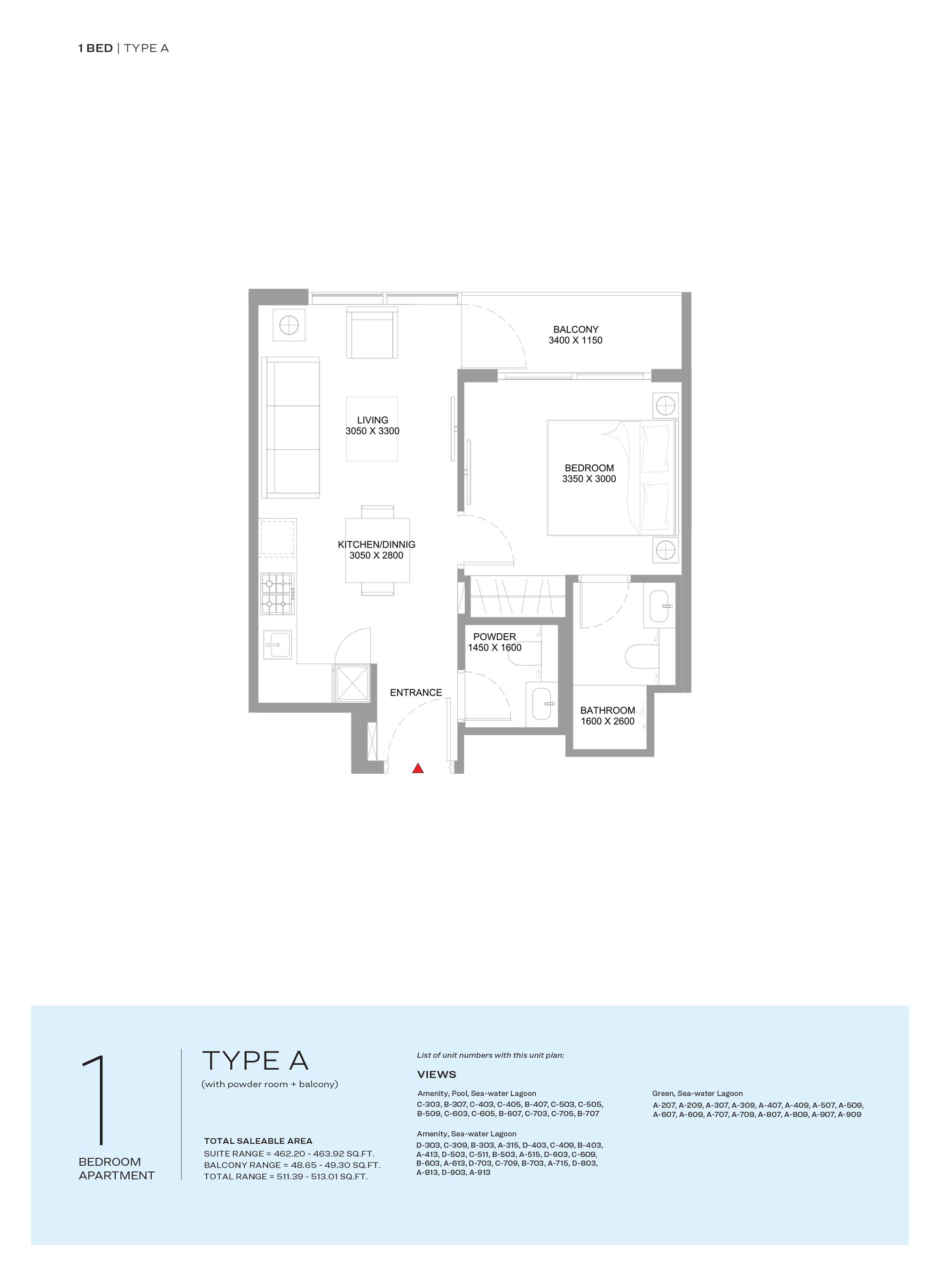 1 Bedroom