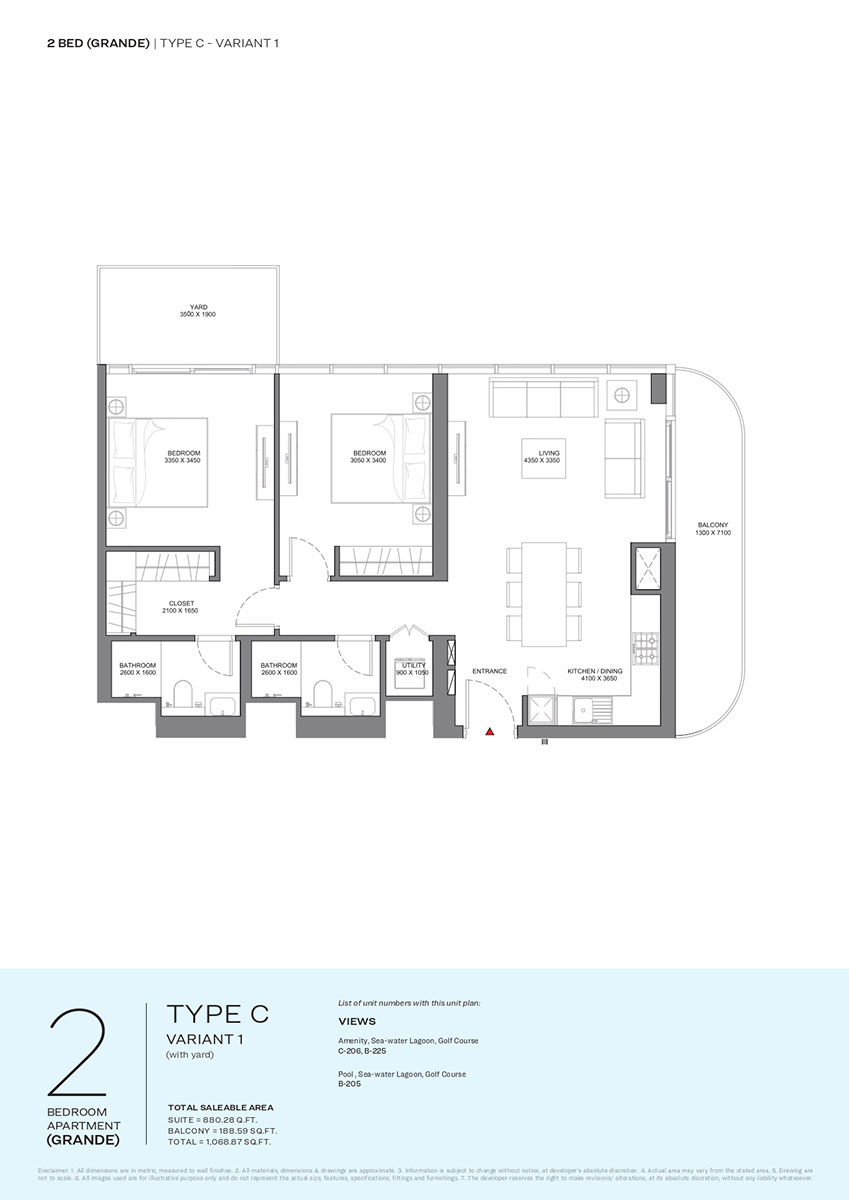 2 Bedroom
