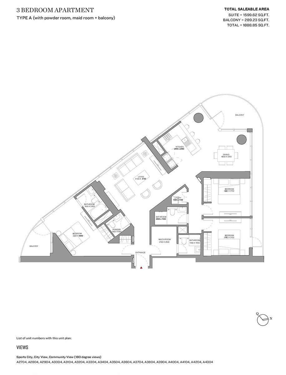 2 Bedroom