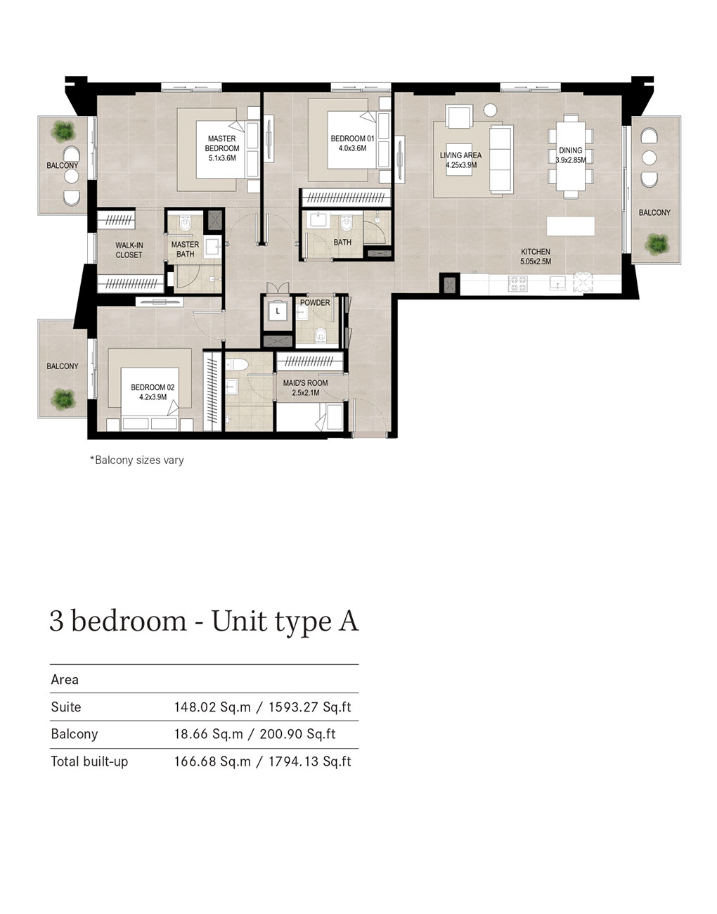 2 Bedroom