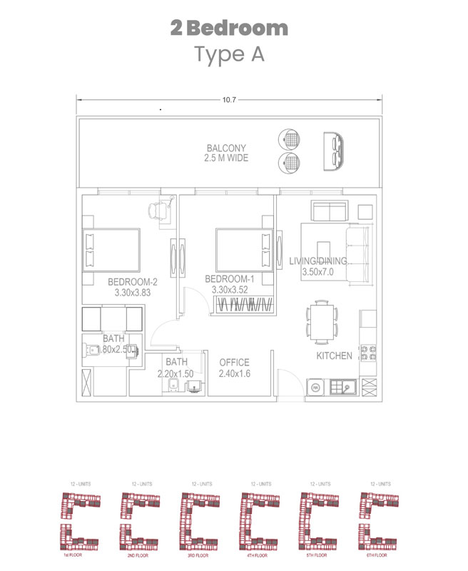 2 Bedroom