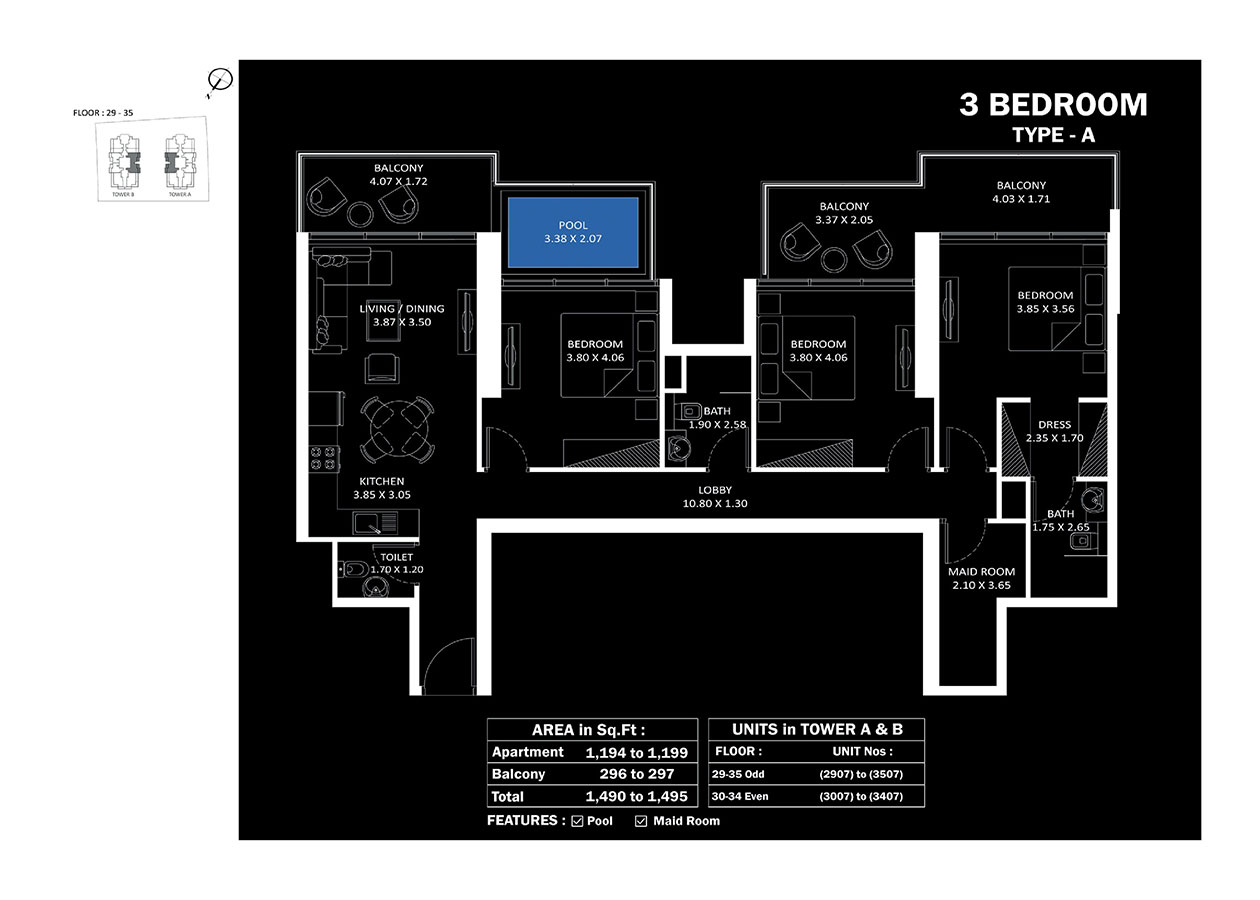 2 Bedroom