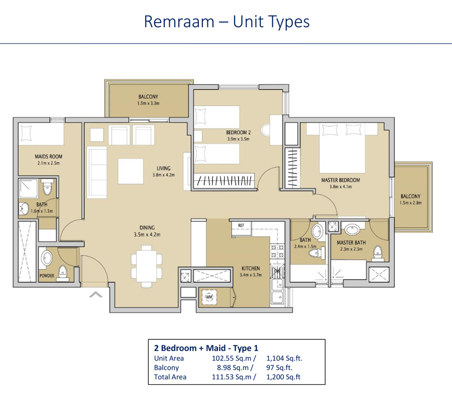 2 Bedroom