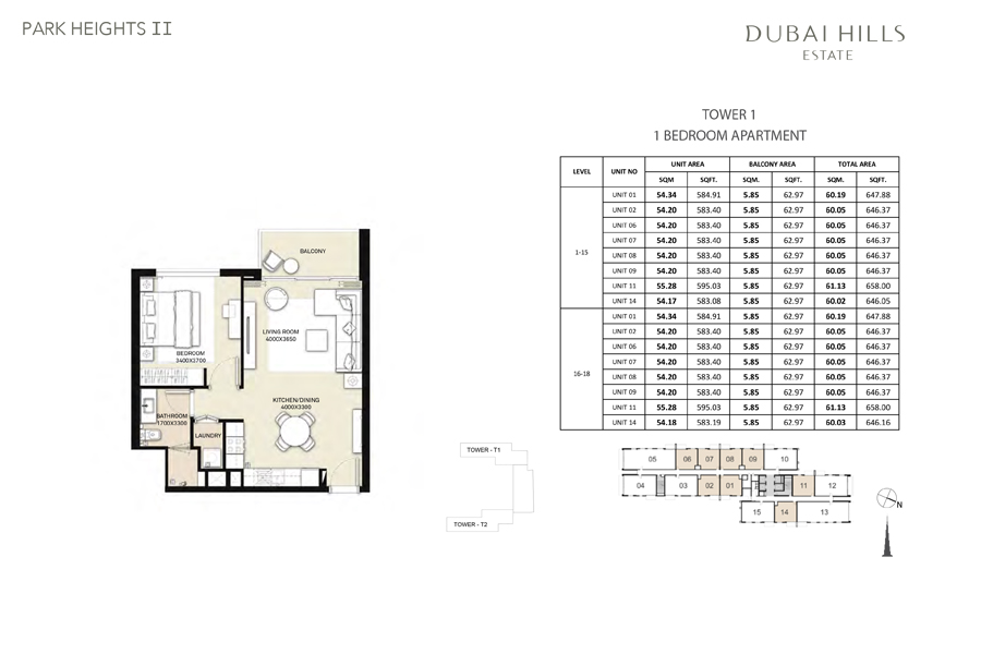 1 Bedroom